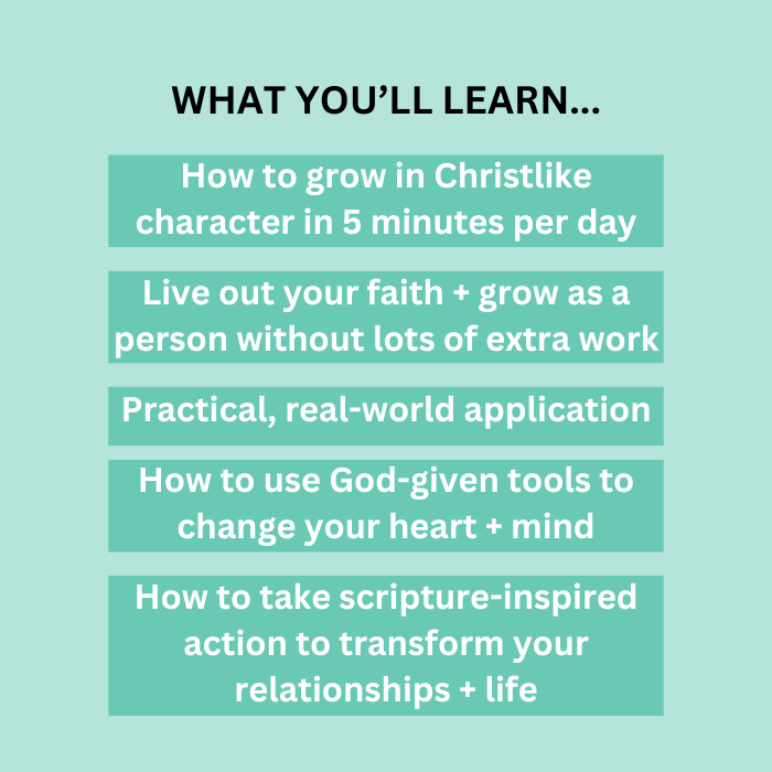 Faithful Mind Fruitful Moments On Demand Workshop For Christian Women Prayer Scripture Personal Development Description of what you'll learn in the workshop spiritual growth deepen relationship with God